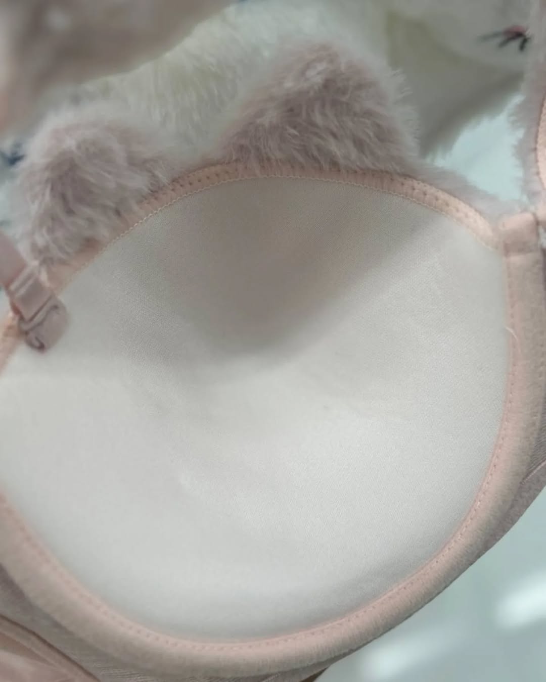 New High Quality Sexy Cute Kitty Anime Soft Plush Design Bra & Panty Set