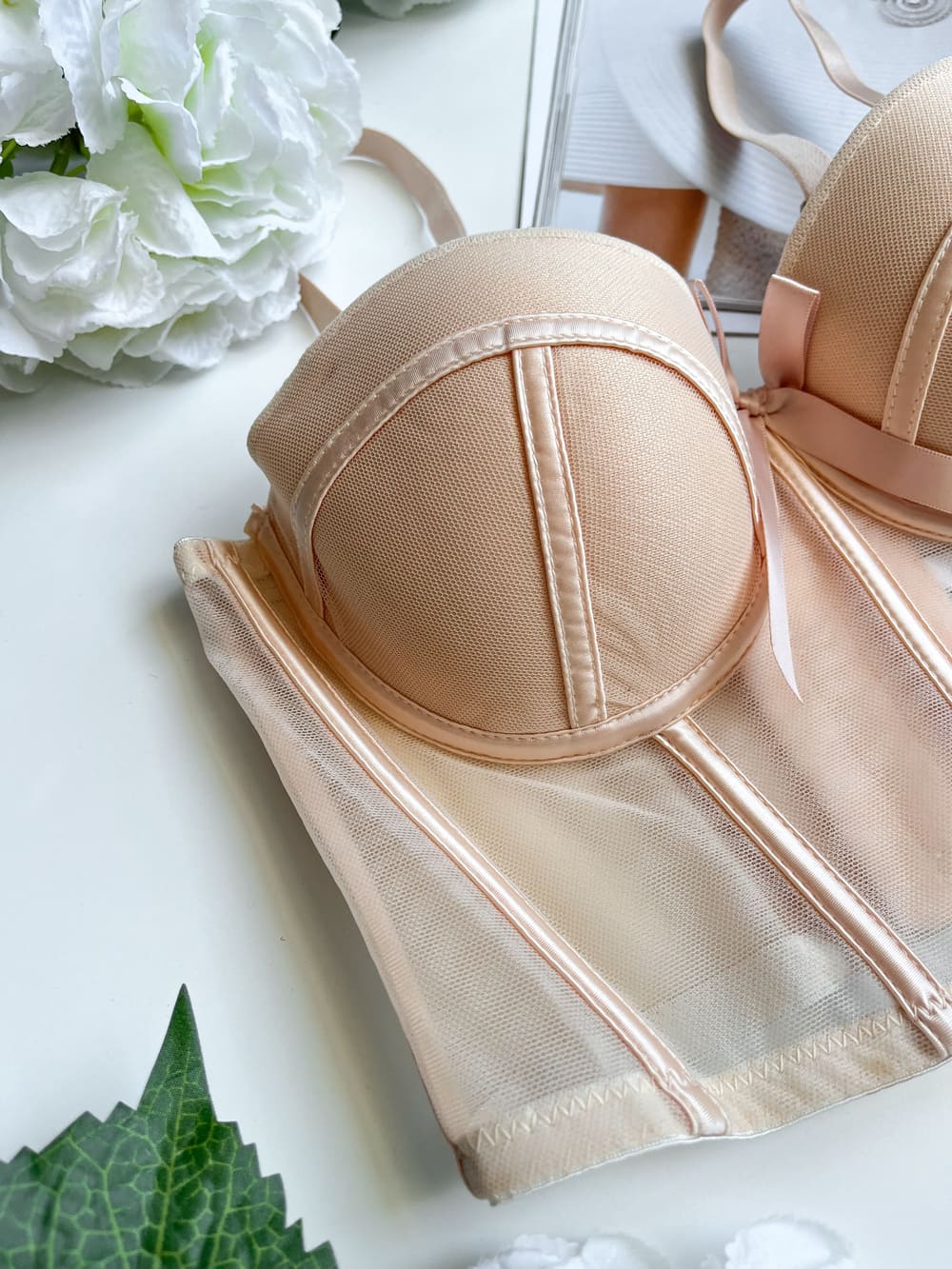 Ladies Imported Bra Wired High Quality Half Cup Padded Push-Up half Camisole Top  1001